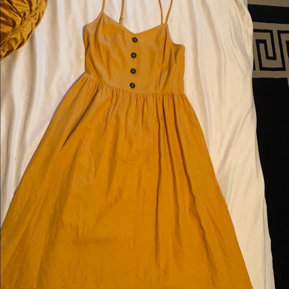 Yellow dress